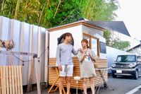 Eri-Taku Couple goes car camping at Shizuoka's famous coffee stand Nao-san Toko