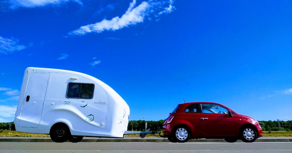 けん引専用車のみ(FIAT500 Twin Air ターボ車)｜北海道千歳市柏台南｜キャンピングカーレンタル・カーシェア予約はCarstay