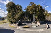 ステーション入口　神田神社の左脇の農道に入ります。